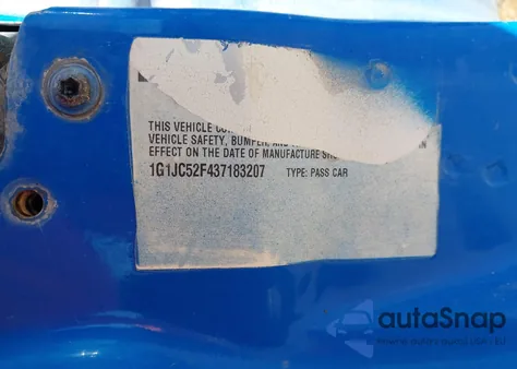 2003 Chevrolet Cavalier from USA, damaged, VIN 1G1JC52F437183207